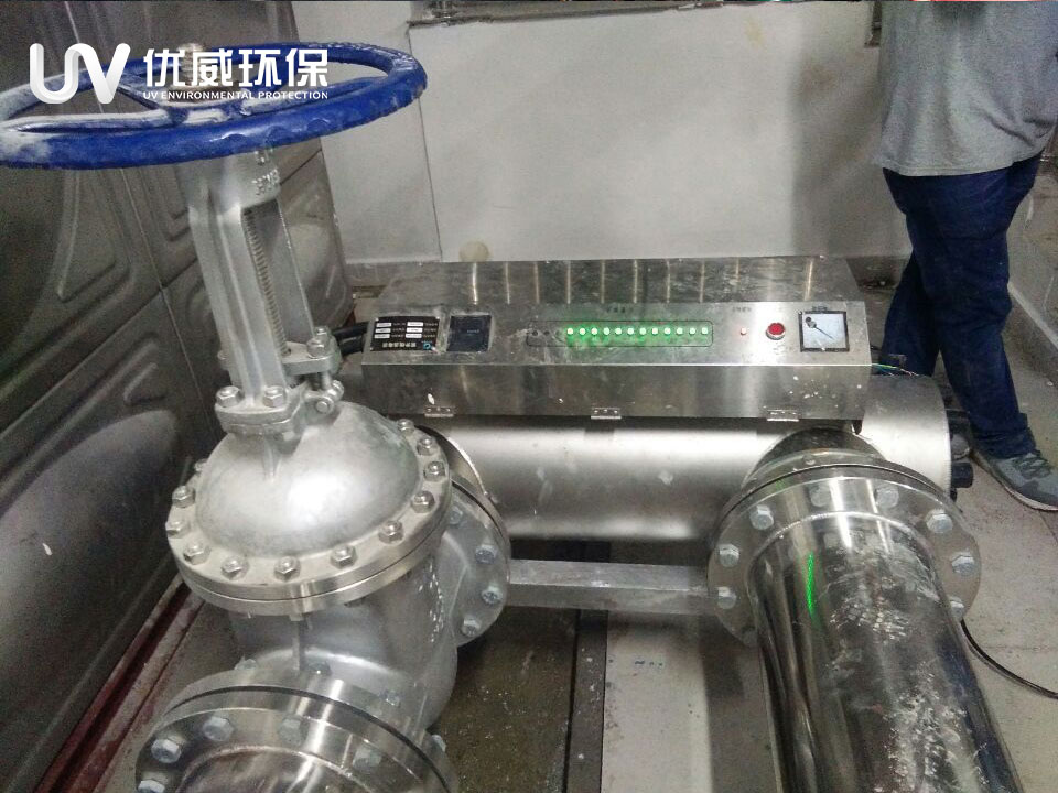广东深圳宝安机场T3航站楼水泵房紫外线消毒器项目